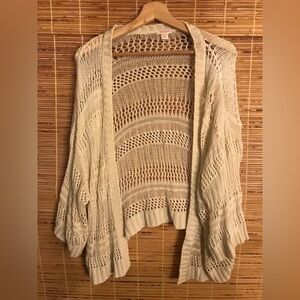 Xhilatation Lace Sweater Cover Up Size XXL